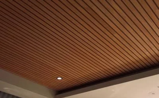 Plafond bois Marrakech