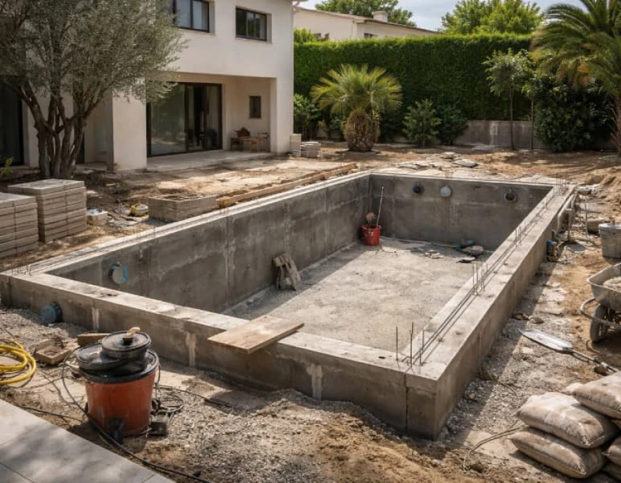 Installation de piscine Tanger société