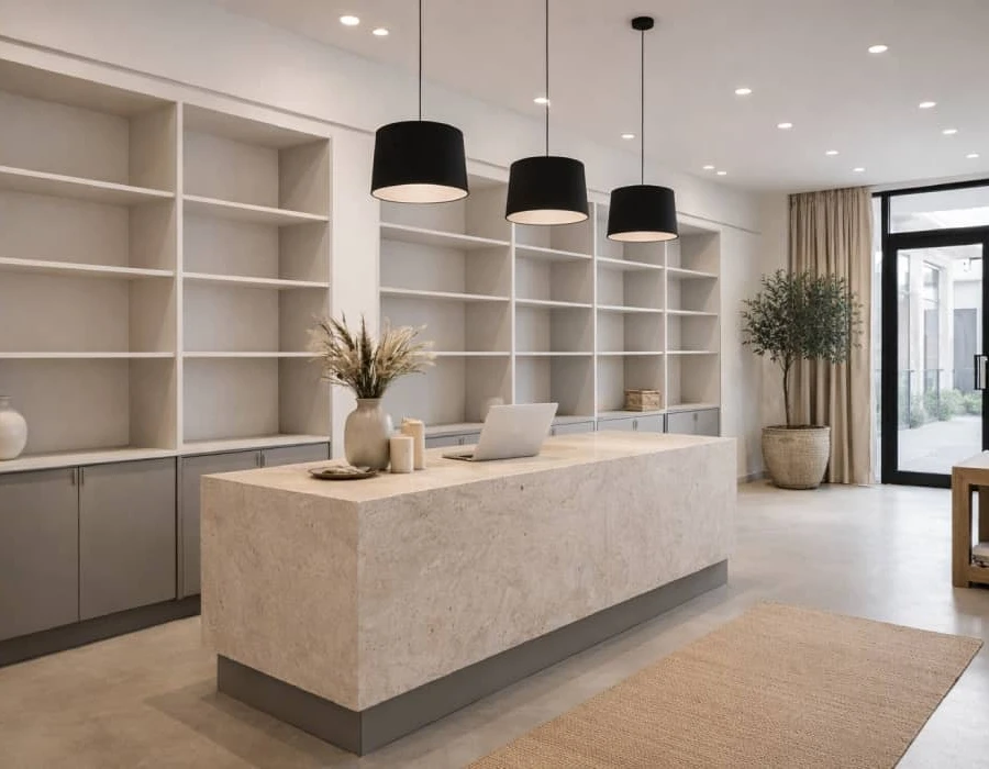 Aménagement boutique Tanger société