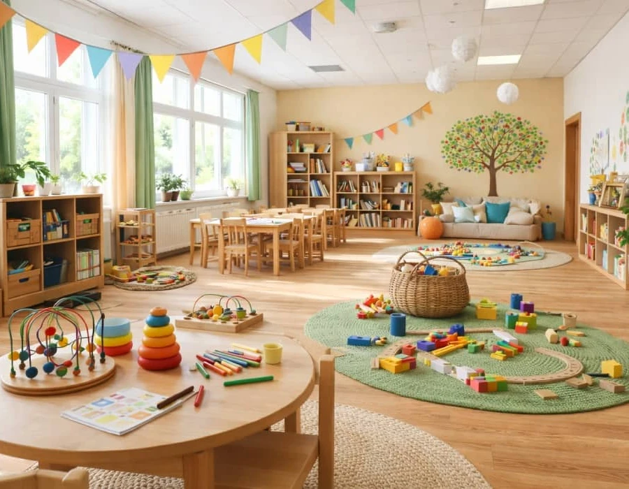 Aménagement crèche M'rirt société